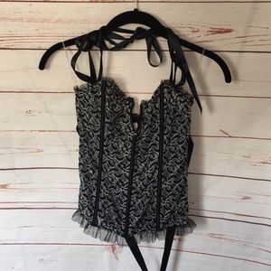 Victoria's Secret Corset Style Lingerie Top